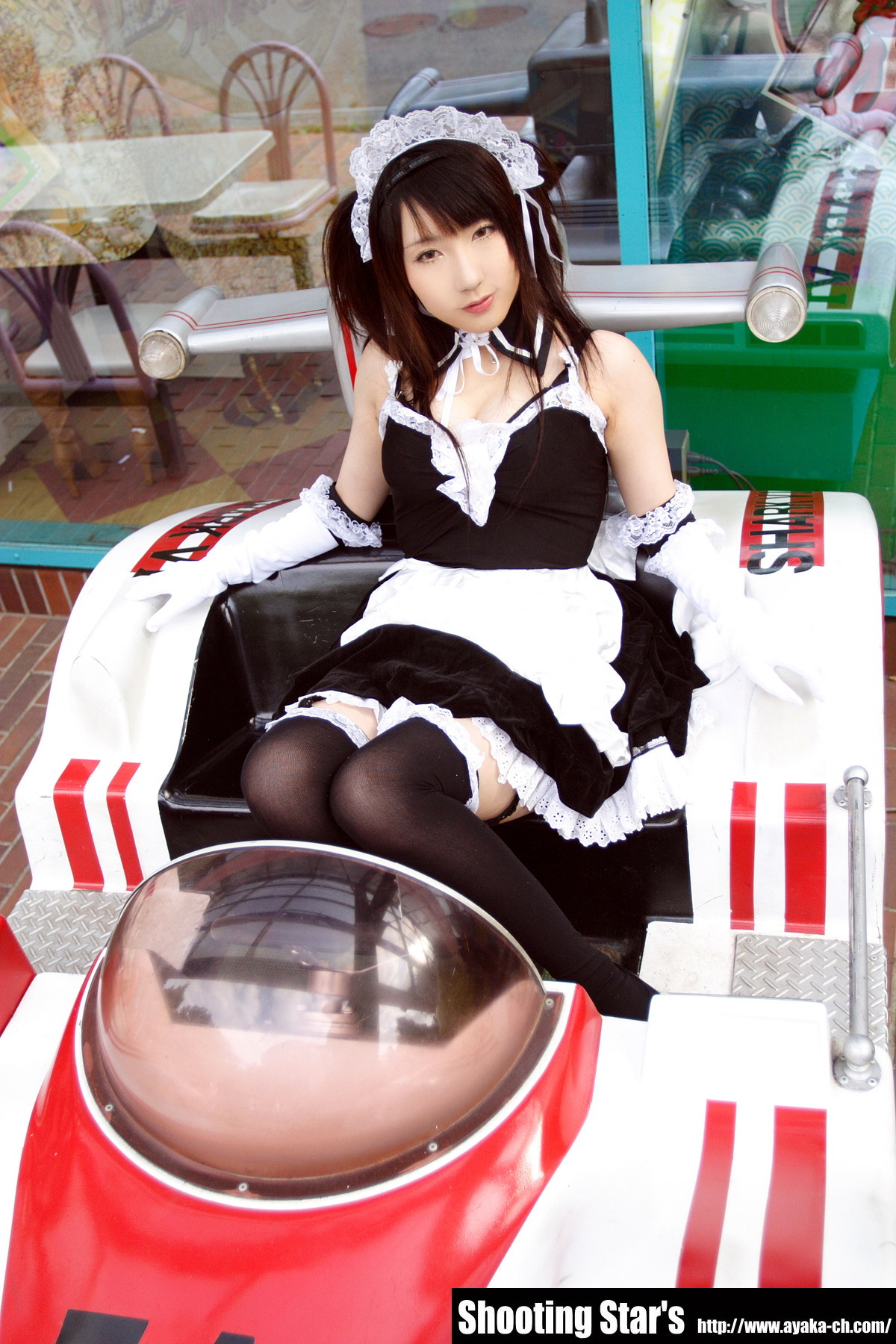 [Cosplay]  Sexy Maid with big boobs
